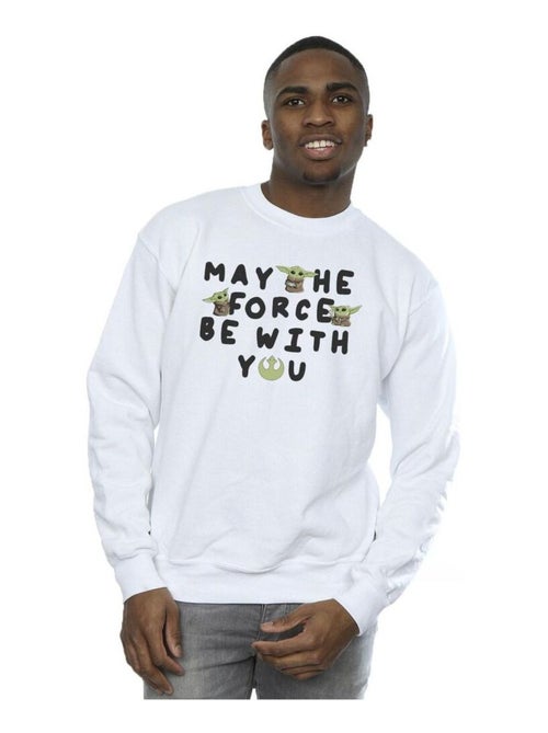 Star Wars - Sweat THE MANDALORIAN MAY THE FORCE BE WITH YOU - Kiabi
