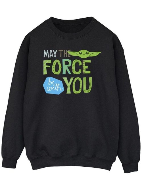 Star Wars - Sweat THE MANDALORIAN MAY THE FORCE BE WITH YOU - Kiabi