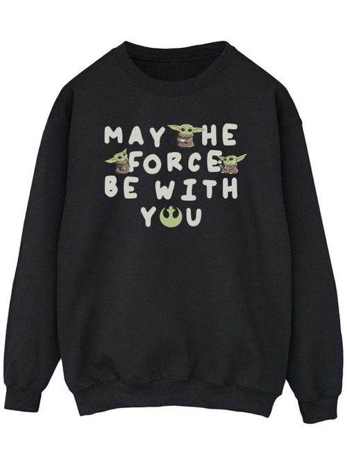 Star Wars - Sweat THE MANDALORIAN MAY THE FORCE BE WITH YOU - Kiabi Star Wars - Sweat THE MANDALORIAN MAY THE FORCE BE WITH YOU - Kiabi