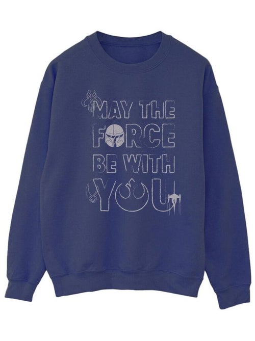 Star Wars - Sweat THE MANDALORIAN MAY THE FORCE - Kiabi