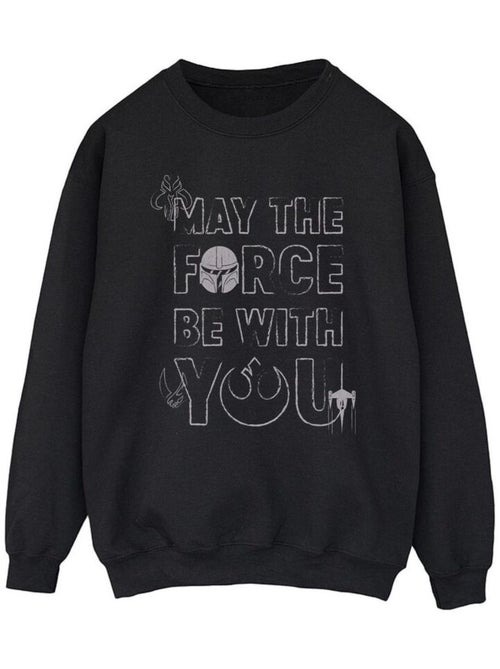 Star Wars - Sweat THE MANDALORIAN MAY THE FORCE - Kiabi