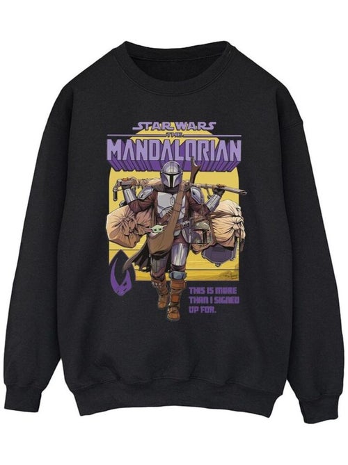 Star Wars - Sweat THE MANDALORIAN MORE THAN SIGNED UP FOR - Kiabi Star Wars - Sweat THE MANDALORIAN MORE THAN SIGNED UP FOR - Kiabi