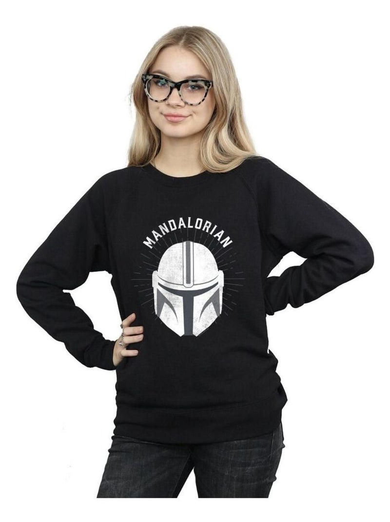 Star Wars - Sweat THE MANDALORIAN Noir - Kiabi