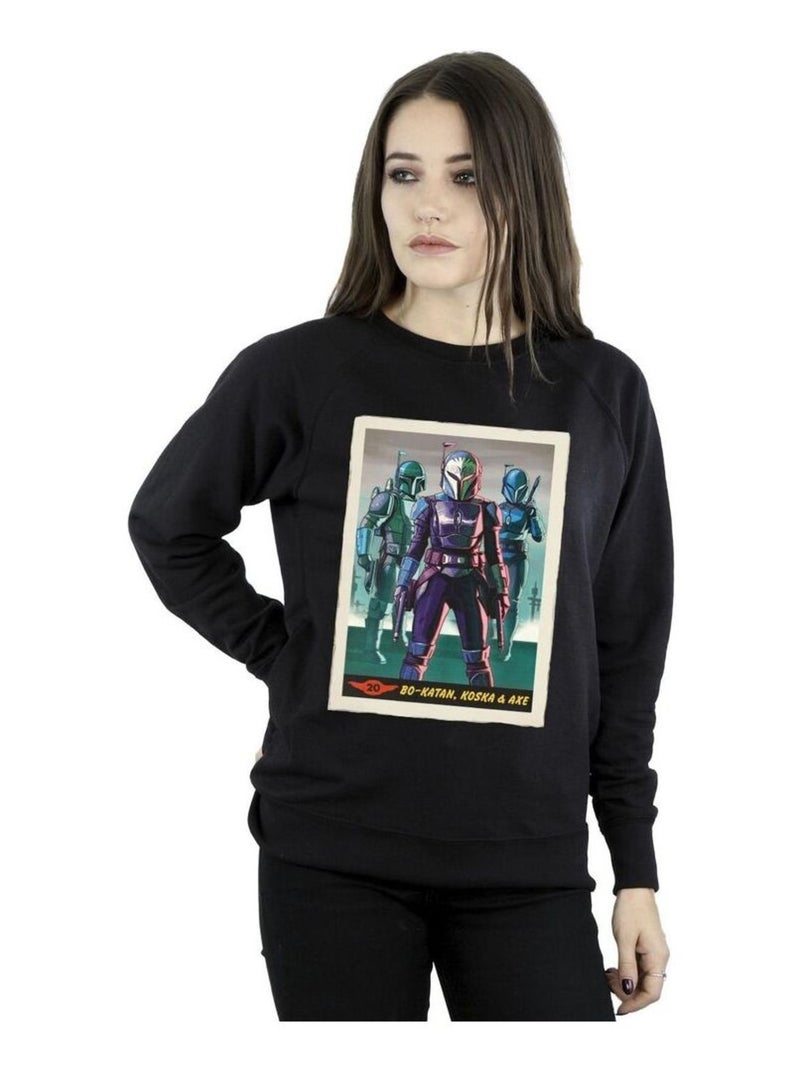 Star Wars - Sweat THE MANDALORIAN Noir - Kiabi