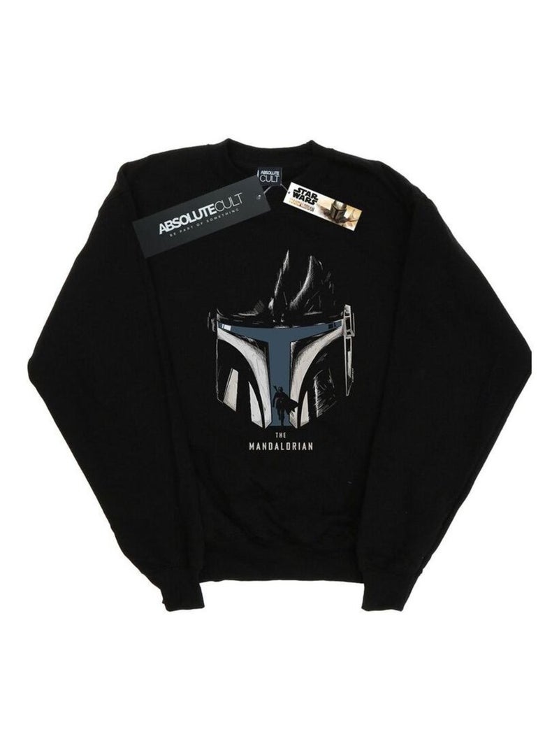 Star Wars - Sweat THE MANDALORIAN Noir - Kiabi