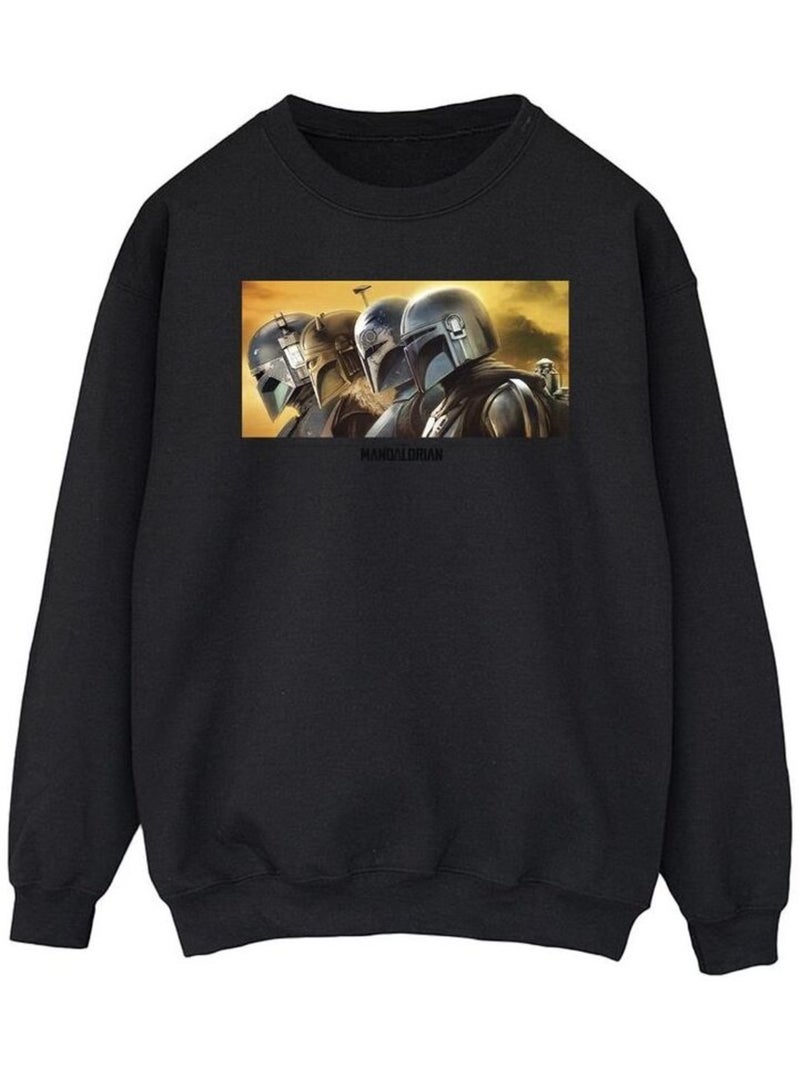 Star Wars - Sweat THE MANDALORIAN Noir - Kiabi