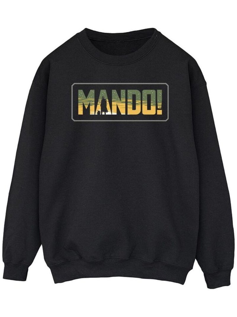 Star Wars - Sweat THE MANDALORIAN Noir - Kiabi