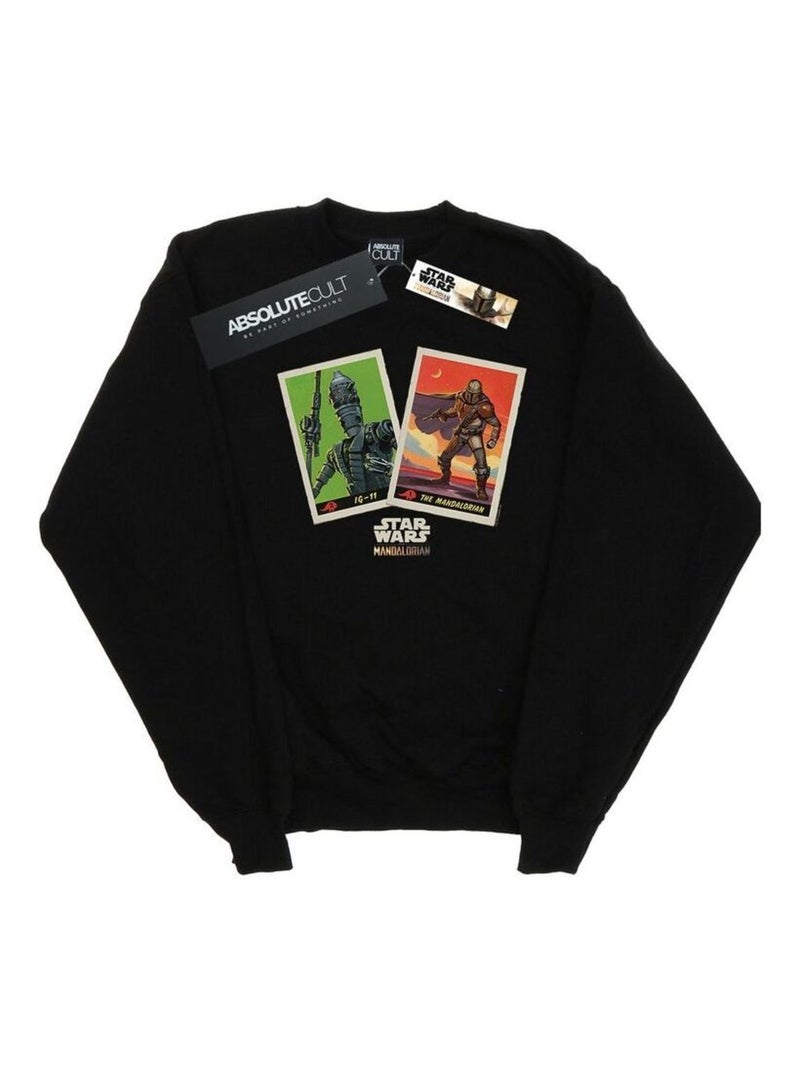 Star Wars - Sweat THE MANDALORIAN Noir - Kiabi