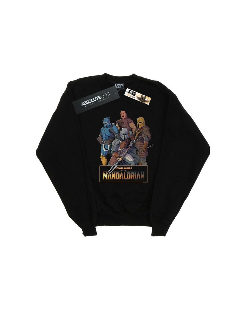 Star Wars - Sweat THE MANDALORIAN Noir - Kiabi