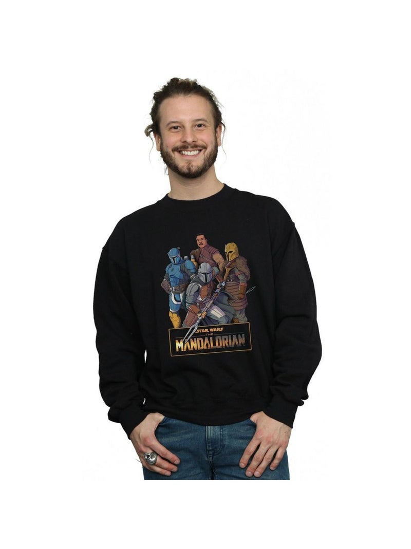 Star Wars - Sweat THE MANDALORIAN Noir - Kiabi