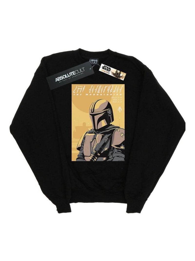Star Wars - Sweat THE MANDALORIAN Noir - Kiabi
