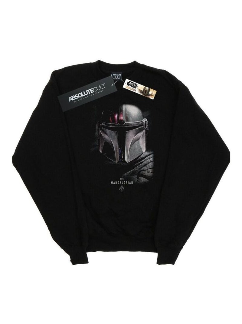 Star Wars - Sweat THE MANDALORIAN Noir - Kiabi