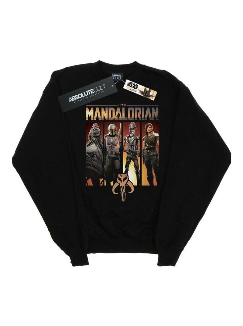 Star Wars - Sweat THE MANDALORIAN Noir - Kiabi