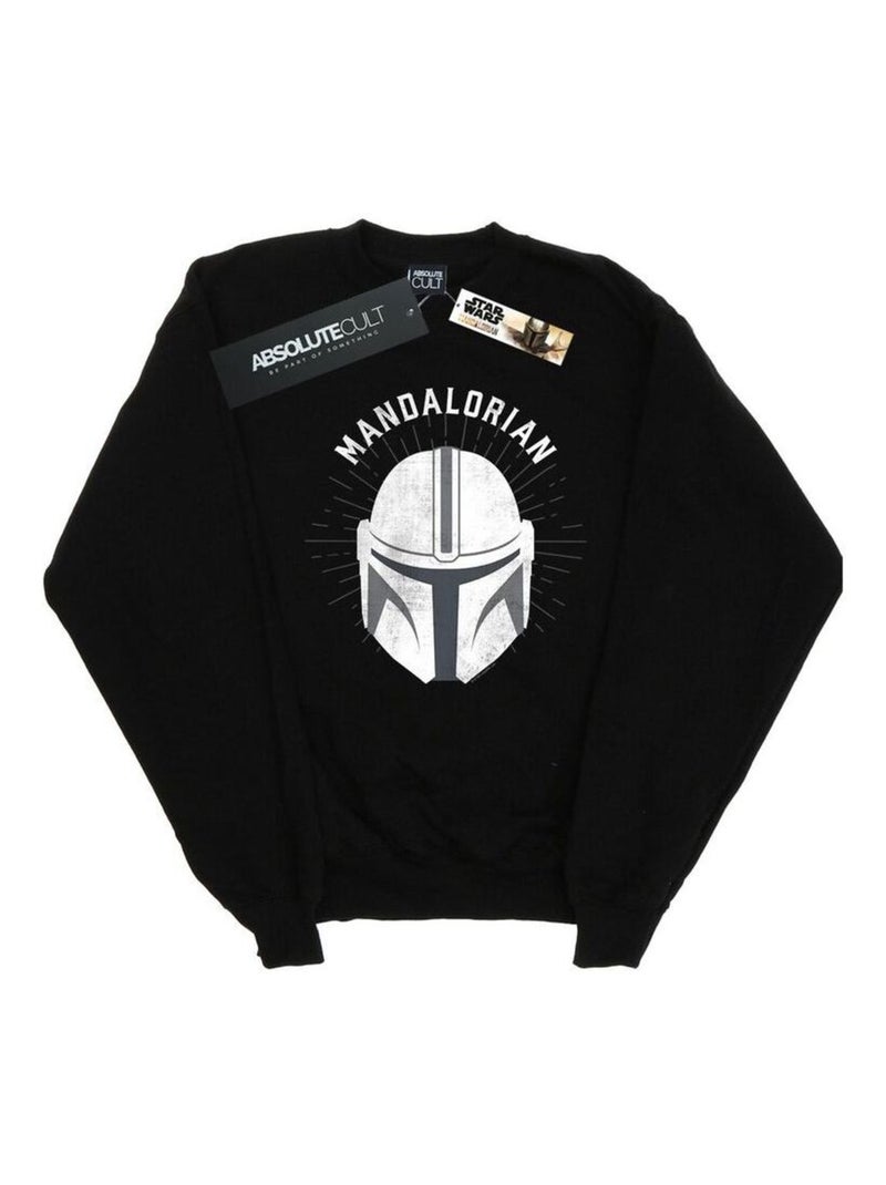 Star Wars - Sweat THE MANDALORIAN Noir - Kiabi
