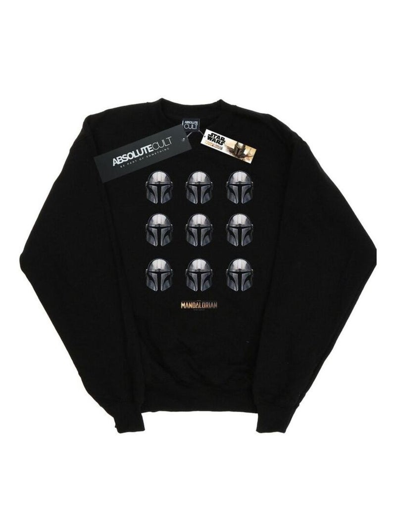 Star Wars - Sweat THE MANDALORIAN Noir - Kiabi