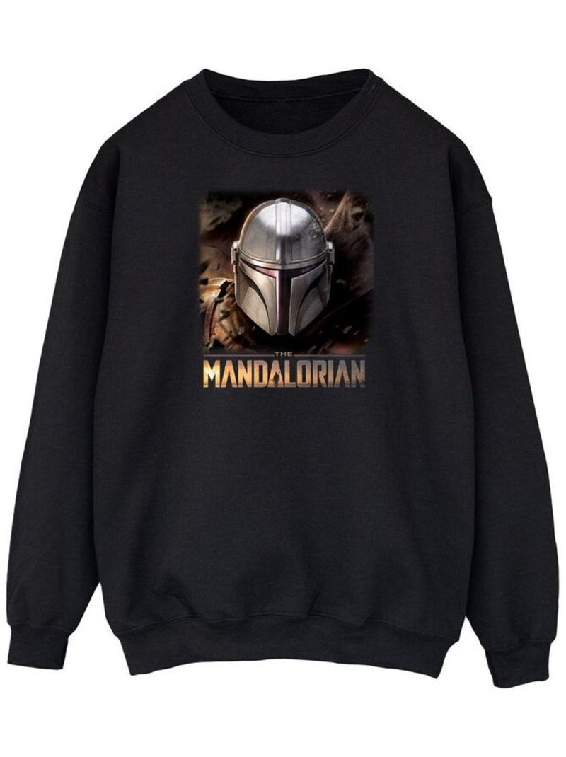 Star Wars - Sweat THE MANDALORIAN Noir - Kiabi