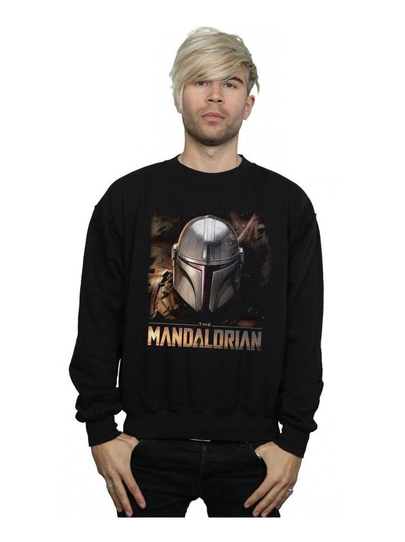 Star Wars - Sweat THE MANDALORIAN Noir - Kiabi