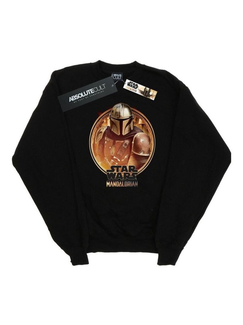 Star Wars - Sweat THE MANDALORIAN Noir - Kiabi
