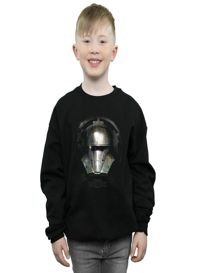 Star Wars - Sweat THE MANDALORIAN Noir - Kiabi
