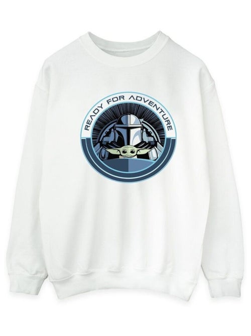 Star Wars - Sweat THE MANDALORIAN READY FOR ADVENTURE - Kiabi Star Wars - Sweat THE MANDALORIAN READY FOR ADVENTURE - Kiabi
