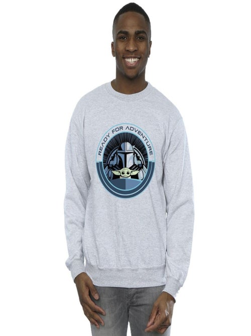 Star Wars - Sweat THE MANDALORIAN READY FOR ADVENTURE - Kiabi Star Wars - Sweat THE MANDALORIAN READY FOR ADVENTURE - Kiabi