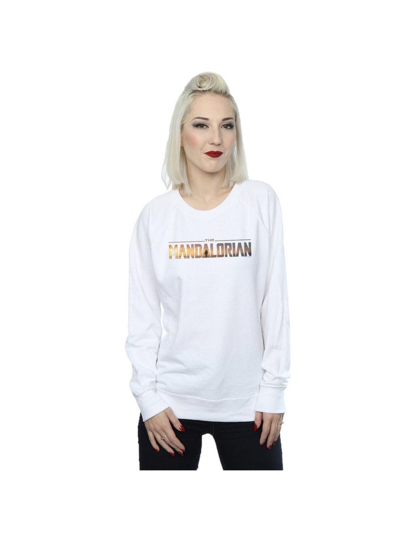 Star Wars - Sweat THE MANDALORIAN SERIES Blanc - Kiabi