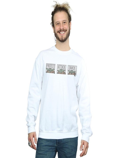 Star Wars - Sweat THE MANDALORIAN THE CHILD - Kiabi Star Wars - Sweat THE MANDALORIAN THE CHILD - Kiabi