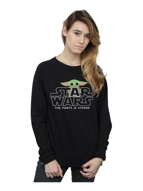 Star Wars - Sweat THE MANDALORIAN THE CHILD STRONG - Kiabi