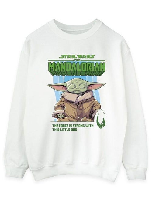 Star Wars - Sweat THE MANDALORIAN THE FORCE IS STRONG - Kiabi