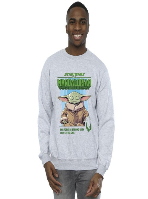 Star Wars - Sweat THE MANDALORIAN THE FORCE IS STRONG - Kiabi