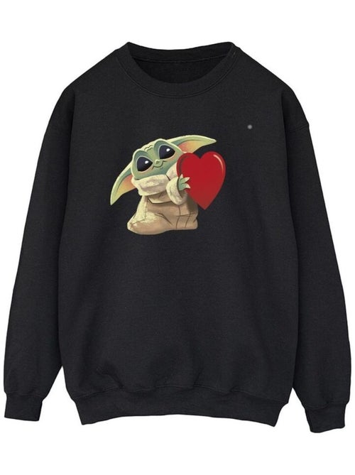 Star Wars - Sweat THE MANDALORIAN THE KIDS WITH HEART - Kiabi Star Wars - Sweat THE MANDALORIAN THE KIDS WITH HEART - Kiabi