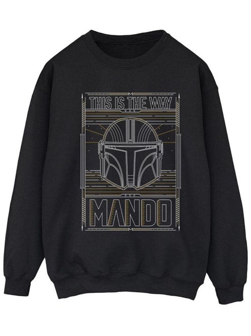Star Wars - Sweat THE MANDALORIAN THE WAY - Kiabi Star Wars - Sweat THE MANDALORIAN THE WAY - Kiabi