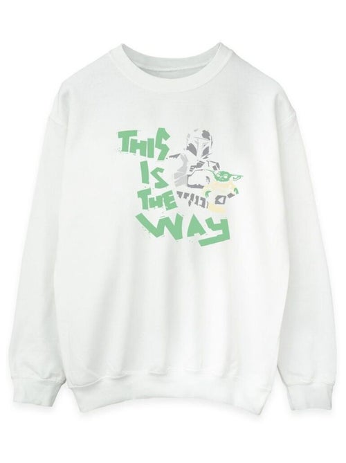Star Wars - Sweat THE MANDALORIAN THIS IS THE WAY - Kiabi Star Wars - Sweat THE MANDALORIAN THIS IS THE WAY - Kiabi
