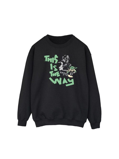 Star Wars - Sweat THE MANDALORIAN THIS IS THE WAY - Kiabi Star Wars - Sweat THE MANDALORIAN THIS IS THE WAY - Kiabi