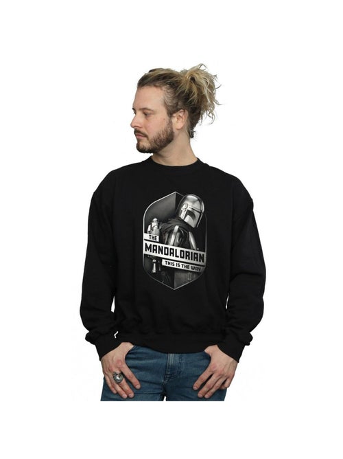 Star Wars - Sweat THE MANDALORIAN THIS WAY - Kiabi Star Wars - Sweat THE MANDALORIAN THIS WAY - Kiabi