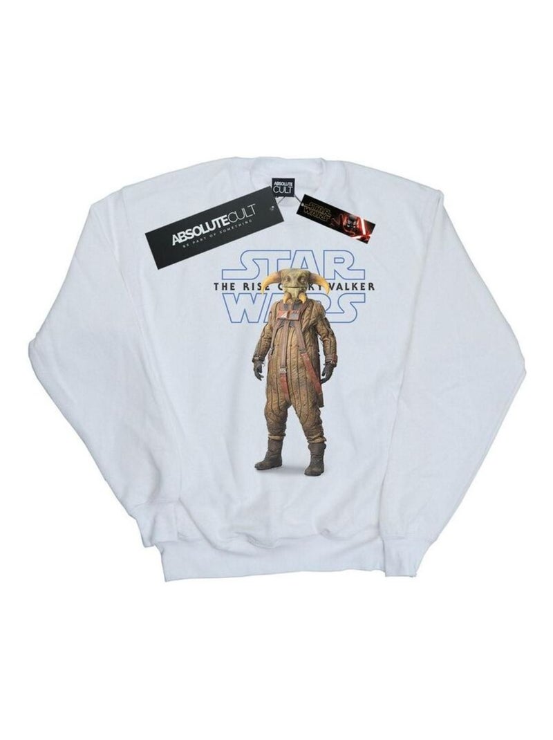 Star Wars - Sweat THE RISE OF SKYWALKER Blanc - Kiabi