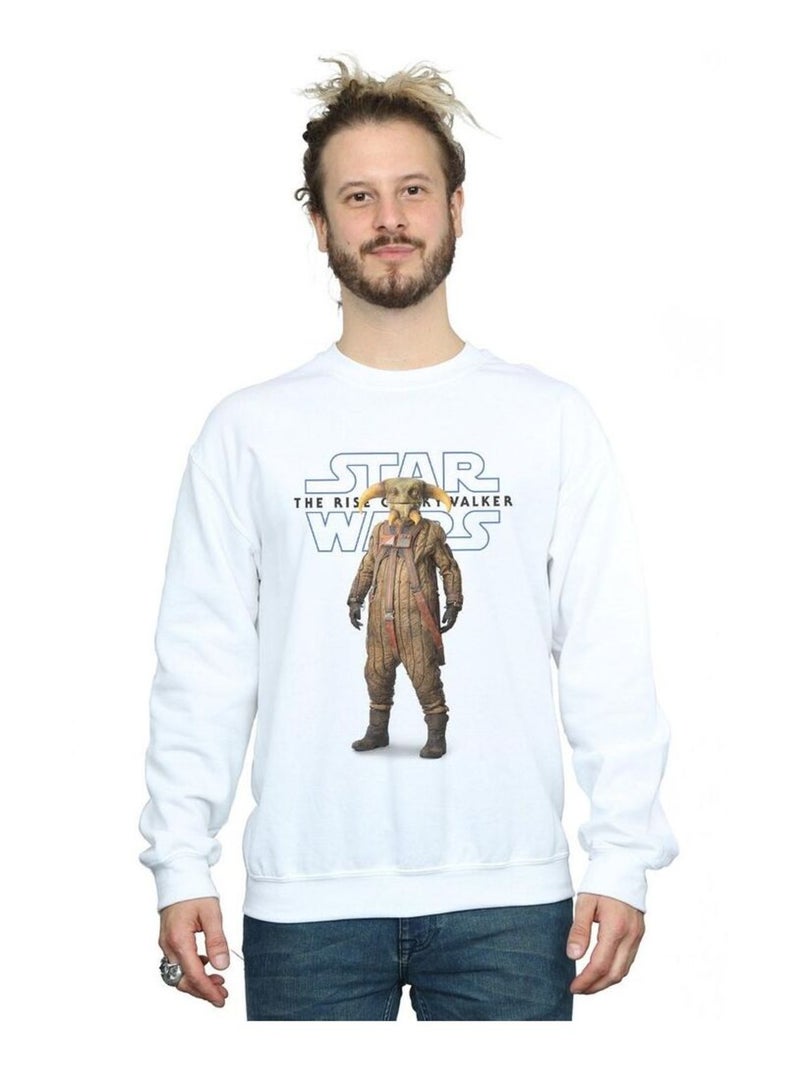 Star Wars - Sweat THE RISE OF SKYWALKER Blanc - Kiabi
