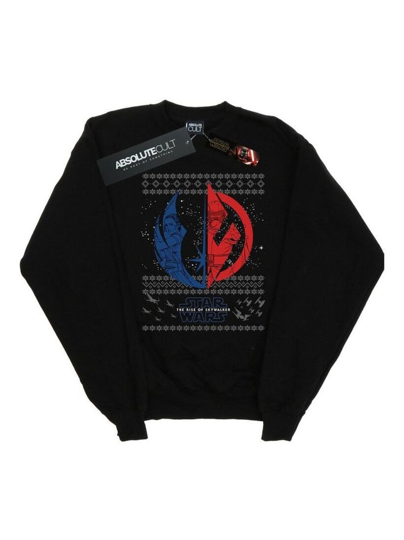 Star Wars - Sweat THE RISE OF SKYWALKER Noir - Kiabi