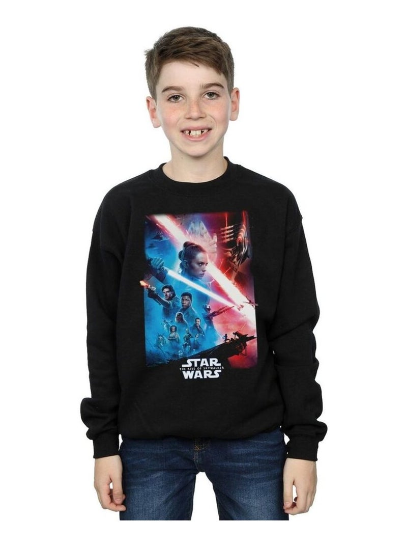 Star Wars - Sweat THE RISE OF SKYWALKER Noir - Kiabi