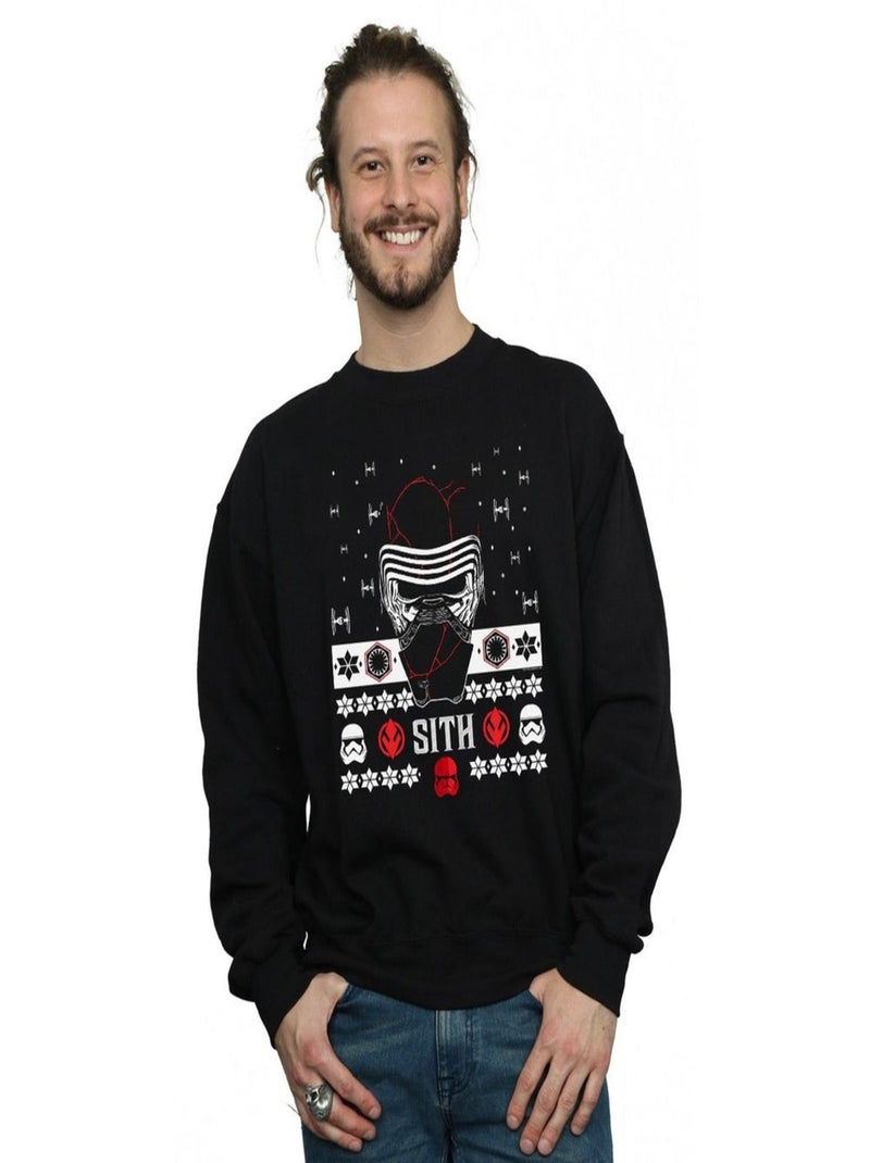 Star Wars - Sweat THE RISE OF SKYWALKER SITH Noir - Kiabi