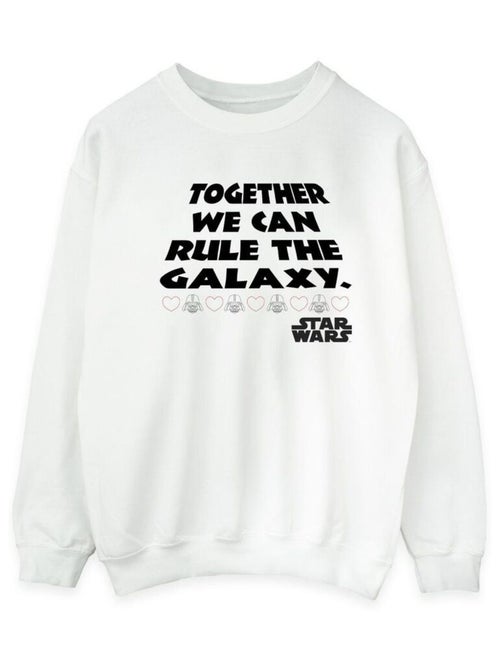 Star Wars - Sweat TOGETHER WE CAN RULE THE GALAXY - Kiabi Star Wars - Sweat TOGETHER WE CAN RULE THE GALAXY - Kiabi