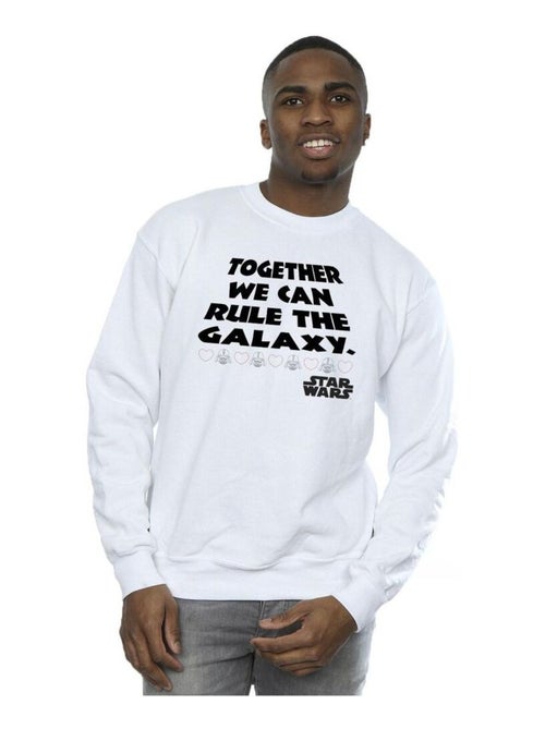 Star Wars - Sweat TOGETHER WE CAN RULE THE GALAXY - Kiabi Star Wars - Sweat TOGETHER WE CAN RULE THE GALAXY - Kiabi