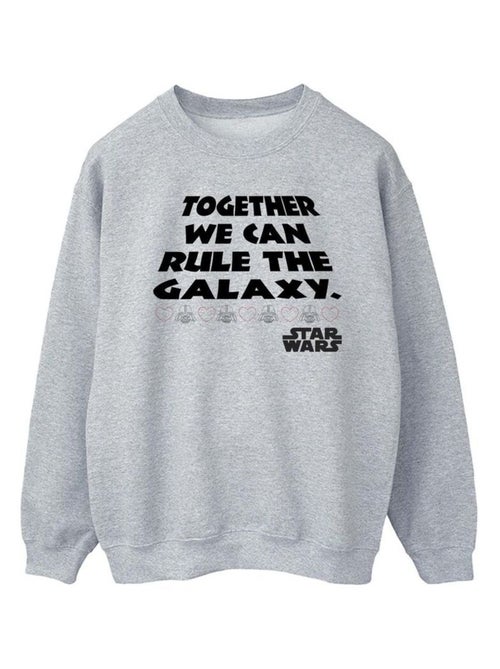 Star Wars - Sweat TOGETHER WE CAN RULE THE GALAXY - Kiabi