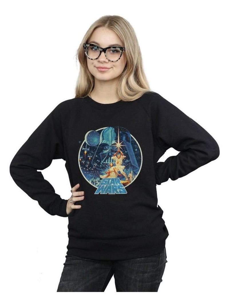 Star Wars - Sweat VICTORY Noir - Kiabi