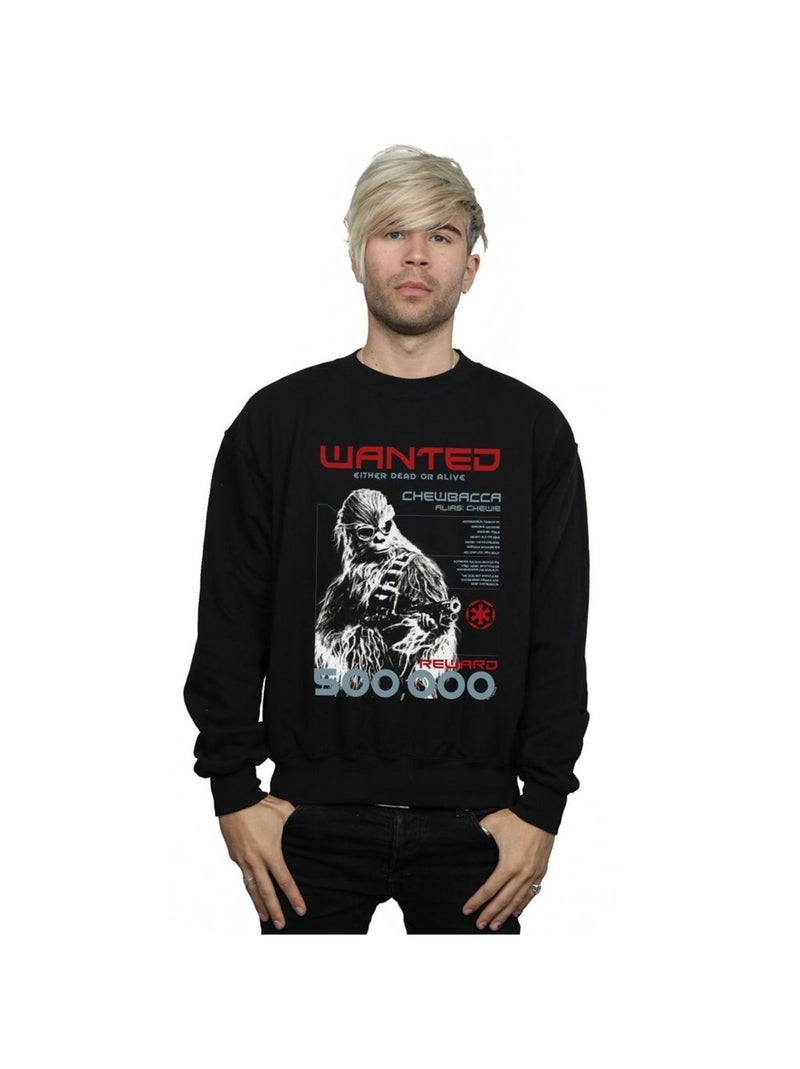 Star Wars - Sweat WANTED Noir - Kiabi