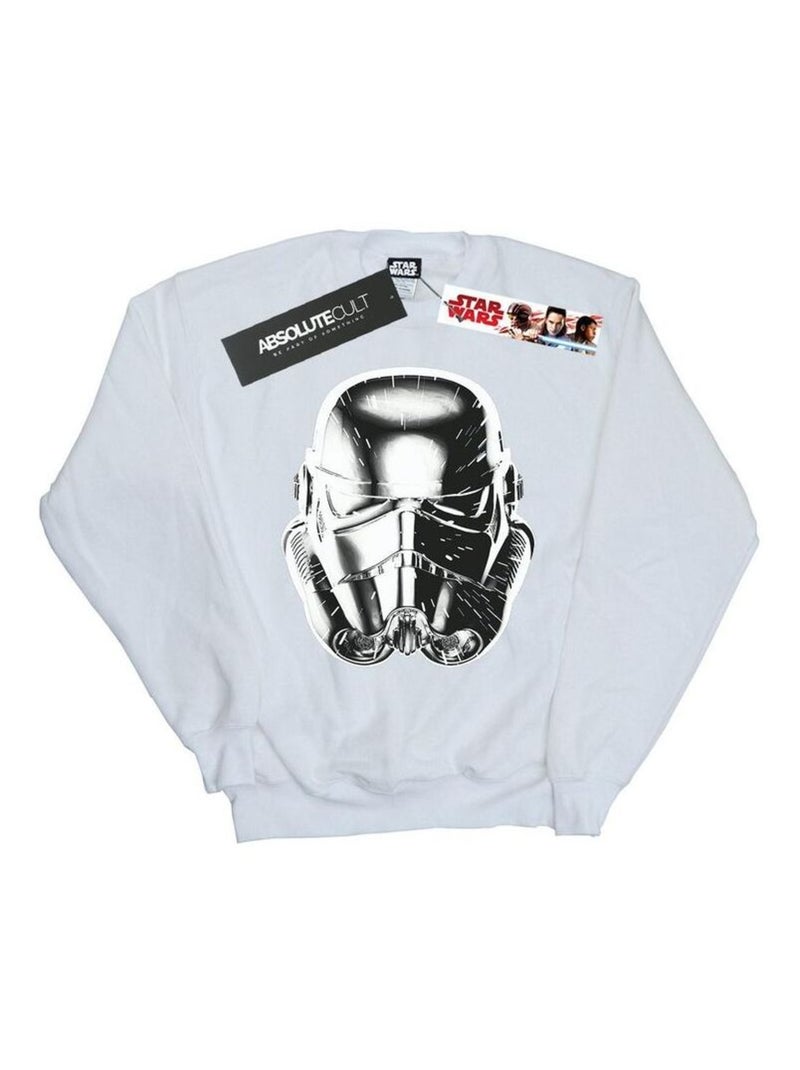 Star Wars - Sweat WARP SPEED Blanc - Kiabi