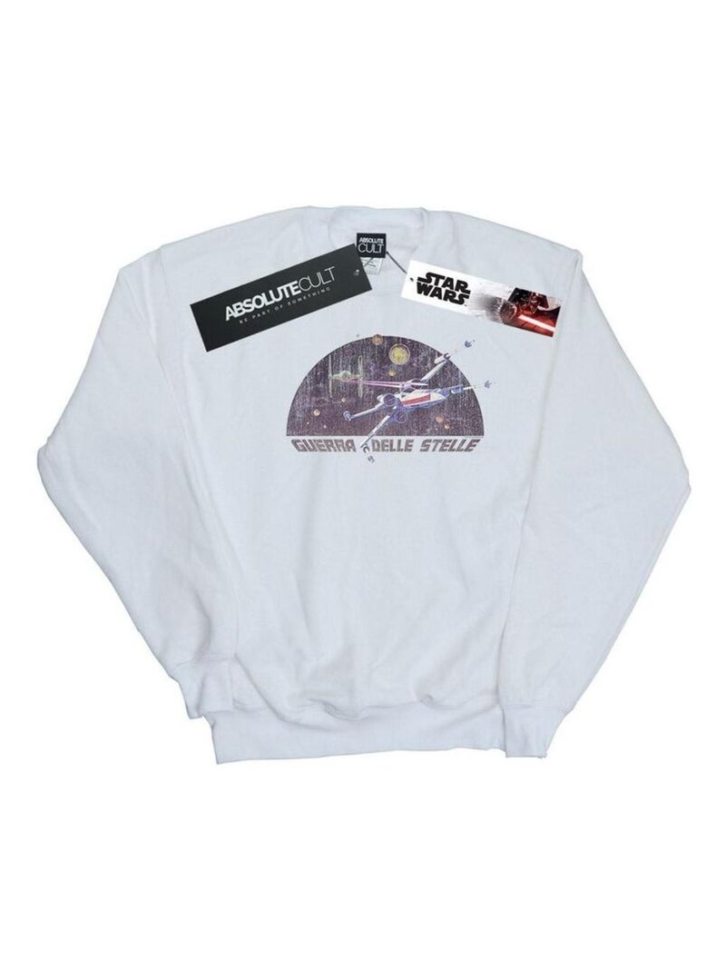 Star Wars - Sweat X-WING Blanc - Kiabi
