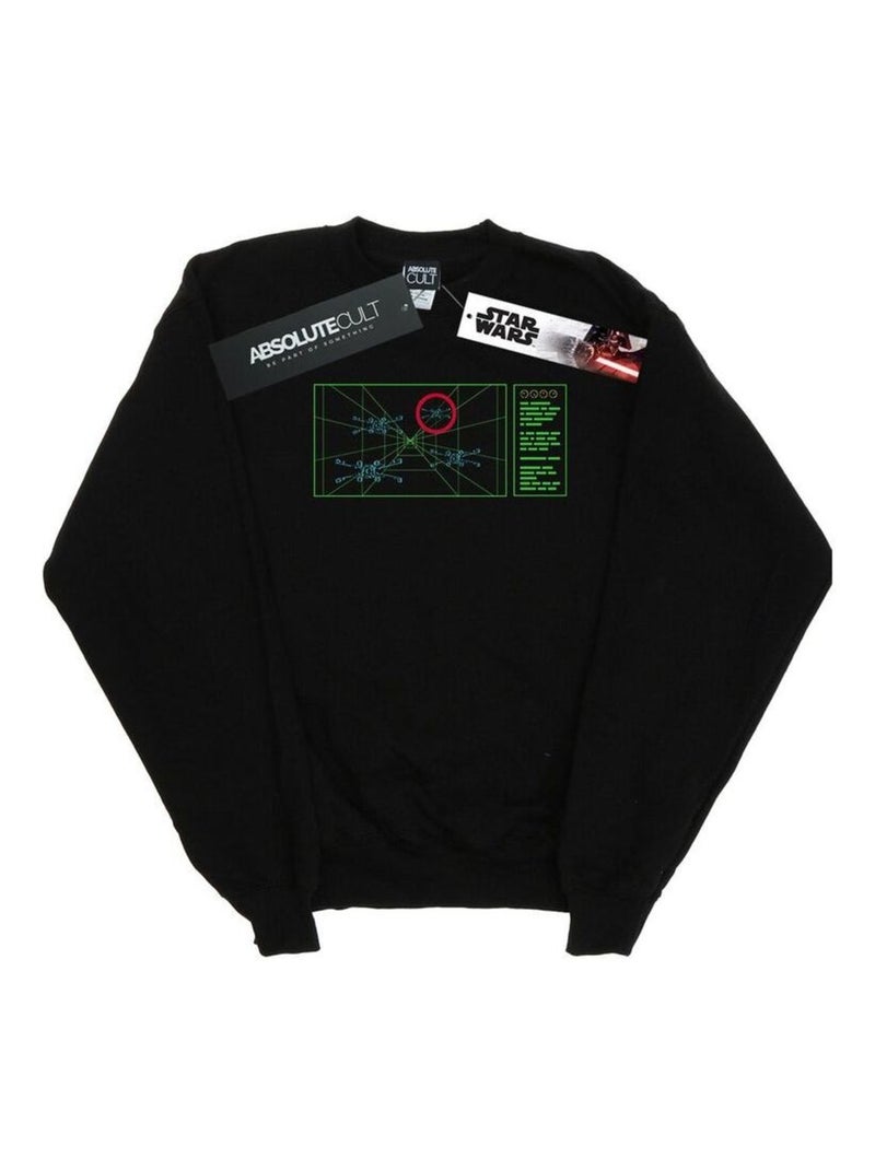 Star Wars - Sweat X-WING Noir - Kiabi
