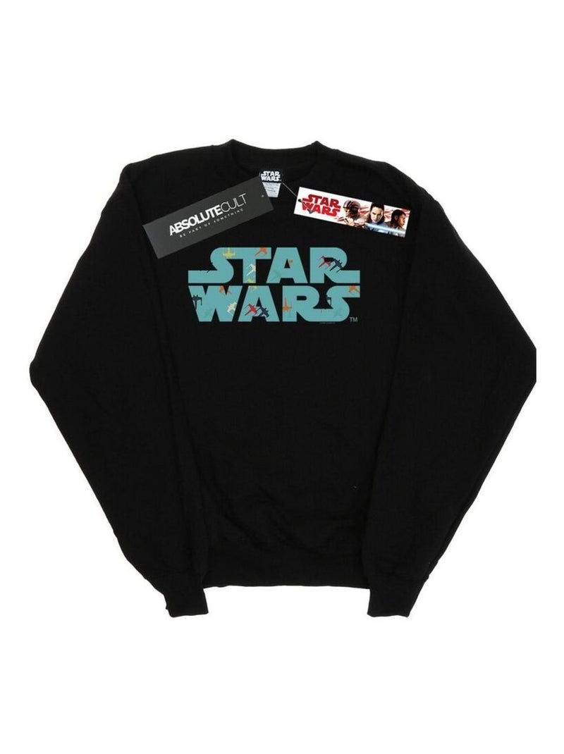 Star Wars - Sweat X-WING Noir - Kiabi