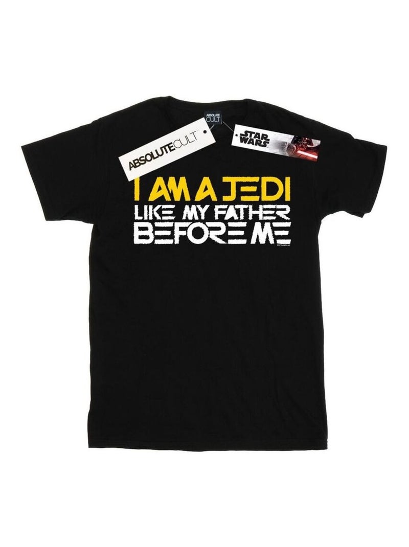 Star Wars - T-shirt AM A JEDI Noir - Kiabi